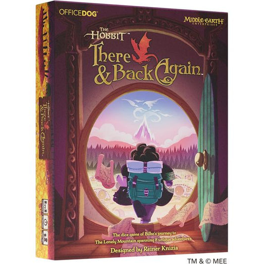Embark on a journey of adventure, danger, and heroism with The Hobbit: There and Back Again, a competitive story-driven dice game designed by Reiner Knizia. Inspired by the classic tale of Bilbo Baggins, players step into the world of Middle-earth, where every decision impacts their adventure. In this dice drafting game, you and your fellow adventurers will navigate through 8 unique scenarios, collecting resources, overcoming obstacles, and using your wits and luck to advance from Bag End to the Lonely Moun
