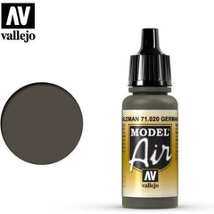 Model Air acrylic colors are developed especially for airbrush techniques, with very finely ground pigments. They contain an acrylic resin with properties of extreme resistance and durability. The adhesion of Model Air to resin models, plastics, steel and white metal is extraordinary.
Model Air colors come in a 17 ml. bottle with dropper.