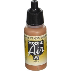 Model Air acrylic colors are developed especially for airbrush techniques, with very finely ground pigments. They contain an acrylic resin with properties of extreme resistance and durability. The adhesion of Model Air to resin models, plastics, steel and white metal is extraordinary.
Model Air colors come in a 17 ml. bottle with dropper.