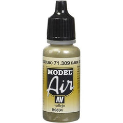 Model Air acrylic colors are developed especially for airbrush techniques, with very finely ground pigments. They contain an acrylic resin with properties of extreme resistance and durability. The adhesion of Model Air to resin models, plastics, steel and white metal is extraordinary.
Model Air colors come in a 17 ml. bottle with dropper.
