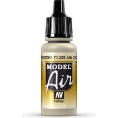 Model Air acrylic colors are developed especially for airbrush techniques, with very finely ground pigments. They contain an acrylic resin with properties of extreme resistance and durability. The adhesion of Model Air to resin models, plastics, steel and white metal is extraordinary.
Model Air colors come in a 17 ml. bottle with dropper.