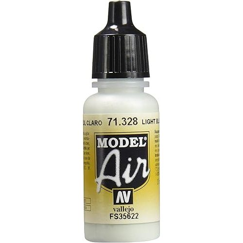 Model Air acrylic colors are developed especially for airbrush techniques, with very finely ground pigments. They contain an acrylic resin with properties of extreme resistance and durability. The adhesion of Model Air to resin models, plastics, steel and white metal is extraordinary.
Model Air colors come in a 17 ml. bottle with dropper.