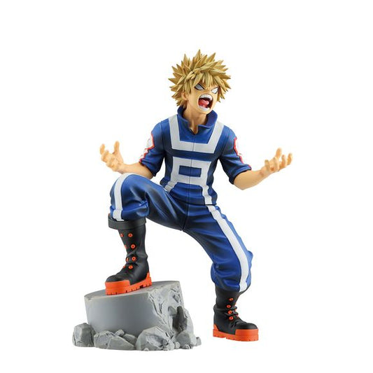 <p><strong>PRE-ORDER: Expected to ship in May 2027.</strong></p>
<p>From <em>My Hero Academia</em> comes <strong>Katsuki Bakugo</strong> in the Growl The Sports Festival collection as a MASTERLISE Ichibansho figure from Bandai Spirits!</p>
<p>Standing approximately 8.3 inches tall, Bakugo is presented in a dynamic display pose inspired by the Sports Festival. MASTERLISE is Ichibansho's premier statue line, featuring a larger display size and high-quality detail.</p>
<p><strong>Product Features:</strong></p>