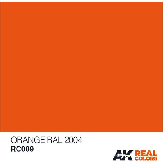 AK Interactive AFV Real Color RC009 Orange 10ml Hobby Paint