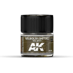 AK Interactive AFV RC086 Gelboliv (Initial) RAL 6014 10ml Acrylic Hobby Paint | Galactic Toys & Collectibles