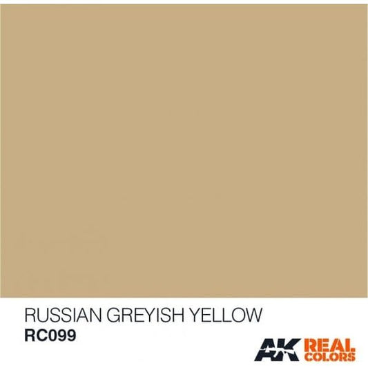 AK Interactive AFV RC099 Russian Greyish Yellow 10ml Acrylic Hobby Paint