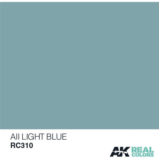 AK interactive Real Color All Light Blue 10ML Acrylic Hobby Paint Bottle