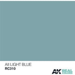 AK interactive Real Color All Light Blue 10ML Acrylic Hobby Paint Bottle