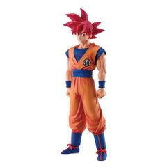 <p><strong>PRE-ORDER: Expected to ship in May 2027.</strong></p>
<p>From <em>Dragon Ball Super</em> comes <strong>Super Saiyan God Son Goku (Battle of Gods)</strong> as a MASTERLISE Ichibansho figure from Bandai Spirits!</p>
<p>Standing approximately 9.9 inches tall, Goku is captured in a recognizable Battle of Gods pose. MASTERLISE is Ichibansho's premier statue line, featuring a larger display size and high-quality detail for collectors.</p>
<p><strong>Product Features:</strong></p>
<ul>
<li>Approximately