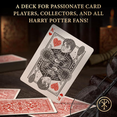 Theory11: Harry Potter Red (Gryffindor) Premium Playing Cards