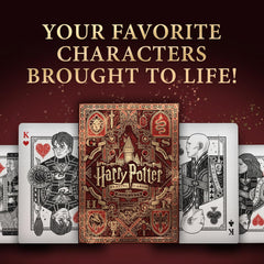 Theory11: Harry Potter Red (Gryffindor) Premium Playing Cards