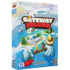 Van Ryder Games: Gateway Island - Einführendes Familien-Brettspiel mit 21 verschiedenen Spielen