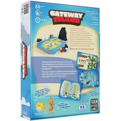 Van Ryder Games: Gateway Island - Einführendes Familien-Brettspiel mit 21 verschiedenen Spielen