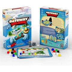 Gateway Island is your Introduction to Board Games! Featuring 21 different games and a variety of game mechanics, Gateway Island is just the game you need to introduce friends to the world of board gaming. The simple and accessible rules are quick and easy to learn. Find out if you (and your friends) like drafting, worker placement, bluffing, racing, party games, dungeon crawlers, and much, much, more. Gateway Island contains 21 beautifully illustrated jumbo cards and other game components like cubes, disks