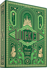 ENTER THE WORLD OF WICKED – Turn every shuffle into a trip through Oz with a green and gold themed deck made for poker nights, blackjack, solitaire, magic practice, cardistry, party games, or for display. A standout choice for fans who want playing cards with story, color, and character.
GLINDA & ELPHABA INSPIRED ART – The deck brings together the light, the dark, and the drama of Wicked with artwork inspired by Glinda, Elphaba, Madame Morrible, The Wizard, and the magical world of Oz. It feels more like a
