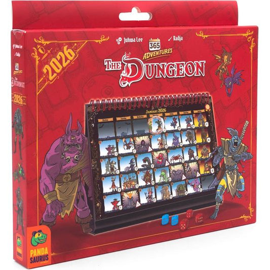 Journey into the ever-changing depths of Elderglen’s cursed dungeon! 365 Adventures: Dungeon invites players on a year-long solo quest as Mira, a brave young witch-archer determined to save her village from an endless undead assault. Each day, explore new corridors, battle monstrous foes, and disarm deadly traps with quick, strategic dice rolls. Every month brings new twists, monsters, and magical items to discover!