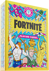 Official Licensed Collectible: Officially licensed Fortnite playing cards created in collaboration with Epic Games and crafted by theory11. This premium collectible deck brings Fortnite artwork, characters, and battle royale details into a fully playable standard poker deck.
Custom Artwork & Fortnite Details: Every card features custom Fortnite artwork with detailed court cards, illustrated Aces, Jokers, and a custom back design. Look for references inspired by iconic in-game moments, locations, and Victory