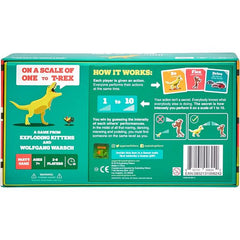 Exploding Kittens: On a Scale of One to T-Rex