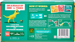 Exploding Kittens: On a Scale of One to T-Rex