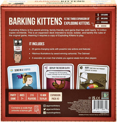 Exploding Kittens Expansion Set - Barking Kittens