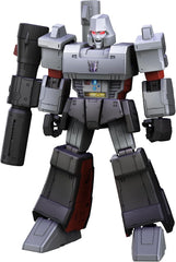 No brush required, no glue required, no cutters required. This is the G1 Megatron Transformer model kit you've always wanted!
It lights up, features 45 points of articulation, and looks exactly like he stepped out of the classic cartoon. You can pose him any way you want—even his fingers move! Plus, the eyes and chest actually glow using intuitive magnetic controls.
Everything about this model kit is special—from the removable armor that reveals amazing internal mechanical details to all his famous weapon