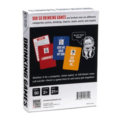 DSS Games: Drinking Games for People Who Never Drink - Party Game