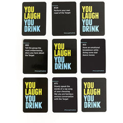 You Laugh You Drink - Party Card Game