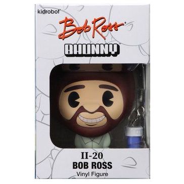 Kidrobot Bhunny: Bob Ross: Bob Ross 4-inch Vinyl Figure