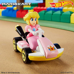 Hot Wheels Mario Kart 1:64 Die-Cast Replica - Peach Standard Kart