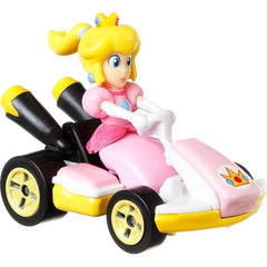 Hot Wheels Mario Kart 1:64 Die-Cast Replica - Peach Standard Kart