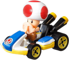 Hot Wheels Mario Kart 1:64 Die-Cast Replica - Toad Standard Kart
