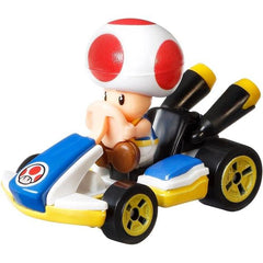 Hot Wheels Mario Kart 1:64 Die-Cast Replica - Toad Standard Kart