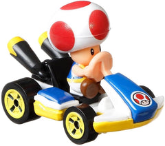 Hot Wheels Mario Kart 1:64 Die-Cast Replica - Toad Standard Kart