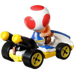 Hot Wheels Mario Kart 1:64 Die-Cast Replica - Toad Standard Kart