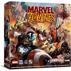 Marvel Zombies: A Zombicide Game is a cooperative game were 1 to 6 players control zombified Super Heroes facing off against S.H.I.E.L.D. Agents and living Super Heroes controlled by the game itself. The goal is to complete Mission Objectives, defeat your Enemies, and, most importantly, satiate your ravenous Hunger! Eliminating Enemies and devouring Bystanders makes you powerful. But the more danger you pose, the more forces are sent to hunt you. The ever-growing Hunger makes you stronger, but if you don’t