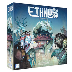 In Ethnos 2nd Edition, players must take control of the various clans of Ethnos, gathering members and unleashing them into the six regions. Each clan has different special abilities, and depending on who you choose to lead your groups, different strategies can be employed. 2nd Edition includes updated rules and rules for Solo mode.