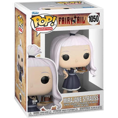 Enlist the help of S-Class Mage, Mirajane Strauss for your Fairy Tail collection. Build your guild today with Pop! Mirajane Strauss. Pop! Mirajane will be happy to be reunited with her two younger siblings, Elfman and Lisanna. Vinyl figure is approximately 4.45-inches tall.