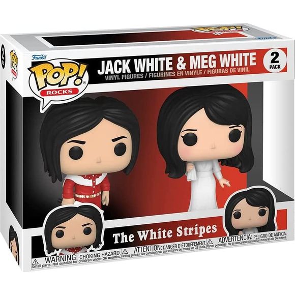 Funko Pop! Rocks: The White Stripes 2 Pack | Galactic Toys & Collectibles