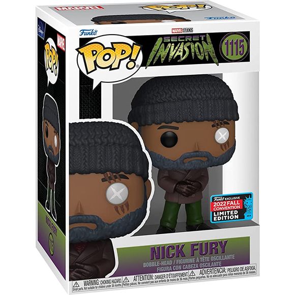 Funko Nick Fury 1115 Exclusive Limited Edition Slip and Box Include | Galactic Toys & Collectibles
