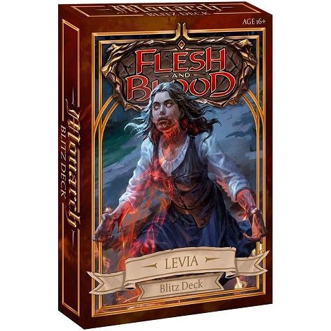 Flesh and Blood Monarch Blitz Deck Levia | Galactic Toys & Collectibles
