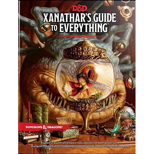 Xanathar's Guide to Everything is the first major expansion for fifth edition Dungeons & Dragons, offering new rules and story options:
 


   • Over twenty-five new subclasses for the character classes in the Player’s Handbook, including the Cavalier for the fighter, the Circle of Dreams for the druid, the Horizon Walker for the ranger, and many more
   • Dozens of new spells, a collection of racial feats, and a system to give your character a randomized backstory
   • A variety of tools that provide