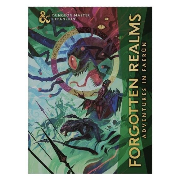 Release Date 11/11/2025
Take your party on a far-reaching Forgotten Realms campaign filled with breathtaking new landscapes, devastating adversaries, and limitless storytelling. Whatever you choose, the story you craft will be legendary. This 288-page guide includes: 5 settings (each with a Gazetteer), 50+ pick up and play adventures, 37 new monsters and villains, 12 new magic items, bastions unique to each setting, and Lost Library of Lethchauntos: an introductory adventure for characters level 1 through 3