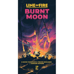 Line of Fire: Burnt Moon is a standalone two-player card game that fuses the lean deck-building of the award-winning Undaunted series with fast-paced lane battling. Sharp decision-making and clever positioning combine in a nail-bitingly tense, endlessly replayable, and lightning-fast experience.