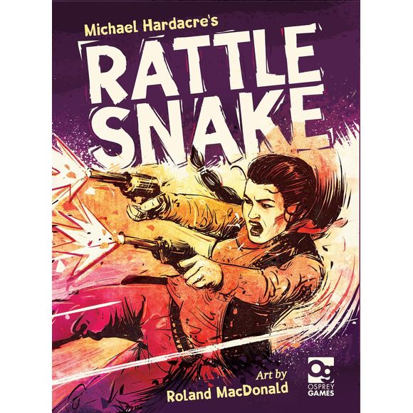 Trade lead with explosive card combos and quick-fire abilities in a riotous Wild West shootout.
Tensions are high in the town of Rattlesnake. The sun beats down and tempers fray. Two figures start moving, hands flashing to the pistols at their hips… The first shot rings out…
Rattlesnake is a chaotic, action-packed card game for two players. Target your opponent with high-powered card combos. Disrupt their plays or get out of scrapes using special card abilities. Reinforce your dwindling deck with new