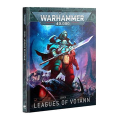 Codex for 10th Edition Leagues of Votann. Essential as a quick reference in the heat of battle, as well as jam-packed with gobs of wonderous 40k Lore.