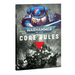 This 88-page softcover book contains:
– Basic rules: Essential rules concepts, including how to use datasheets, move, and attack with your miniatures.
– The Battle Round: An explanation of the five phases of turn, including the Command Phase, Movement Phase, Shooting Phase, Charge Phase, and Fight Phase.
– Battlefield and Tactics: This section explains how to create an exciting battlefield using terrain and objectives, and how to use tactical tools in the form of stratagems and actions.
– Advanced Rules: Th