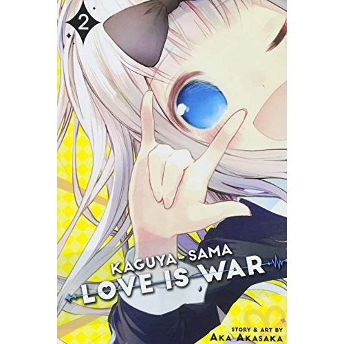 Two geniuses. Two brains. Two hearts. One battle. Who will confess their love first…?! Will a mysterious love letter to Kaguya make Miyuki jealous? Is drinking from a coffee cup with Kaguya’s lipstick on the rim an indirect kiss? How will Miyuki react when Kaguya says she’s “done it” before? Then, Miyuki’s phobia is revealed, the student council VP of Shuchiin Academy’s sister school in France displays epic Gallic rudeness, and the student council tries on some costumes…