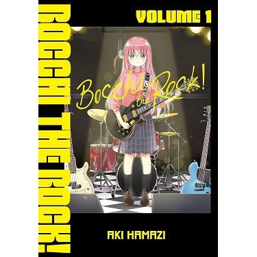 Hitori Gotoh just wants to be popular, but the thought of interacting with her classmates makes her fall to pieces. Her solution-become a rock legend so cool that people approach her instead! However, while spending all of middle school in her closet shredding on the guitar may have earned her anonymous internet fame, it did nothing for her social skills. Now a high schooler, Hitori’s feeling ready to shrivel up and die-when she gets a sudden request to fill in for a band! It’s like her wish came true-but d