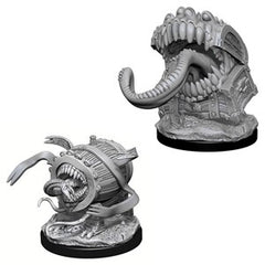 Dungeons & Dragons Nolzur’s Marvelous Miniatures come with highly-detailed figures, pre-primed with Acrylicos Vallejo primer and includes deep cuts for easier painting. The packaging of each different set will display the minis in a visible format.