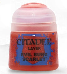 Citadel Layer paints are high quality acrylic paints, and with 70 of them in the Citadel Paint range, you have a huge range of colours and tones to choose from when you paint your miniatures.
